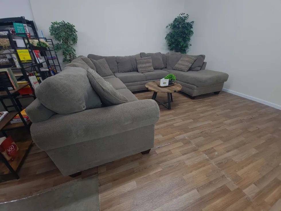 Dark Gray 3 Piece Sectional