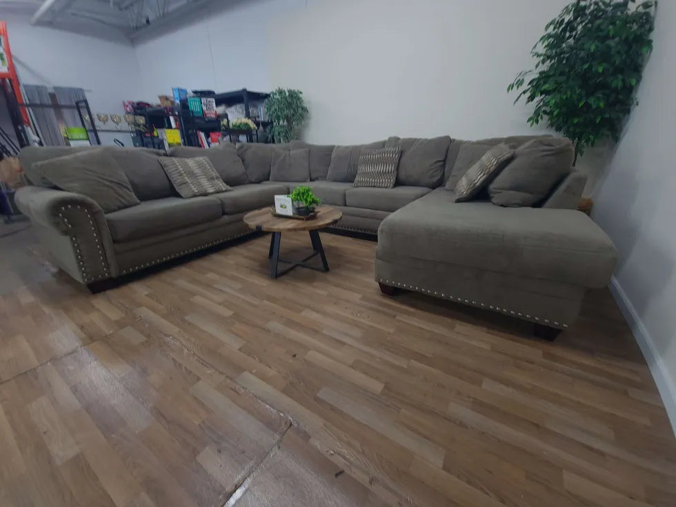 Dark Gray 3 Piece Sectional
