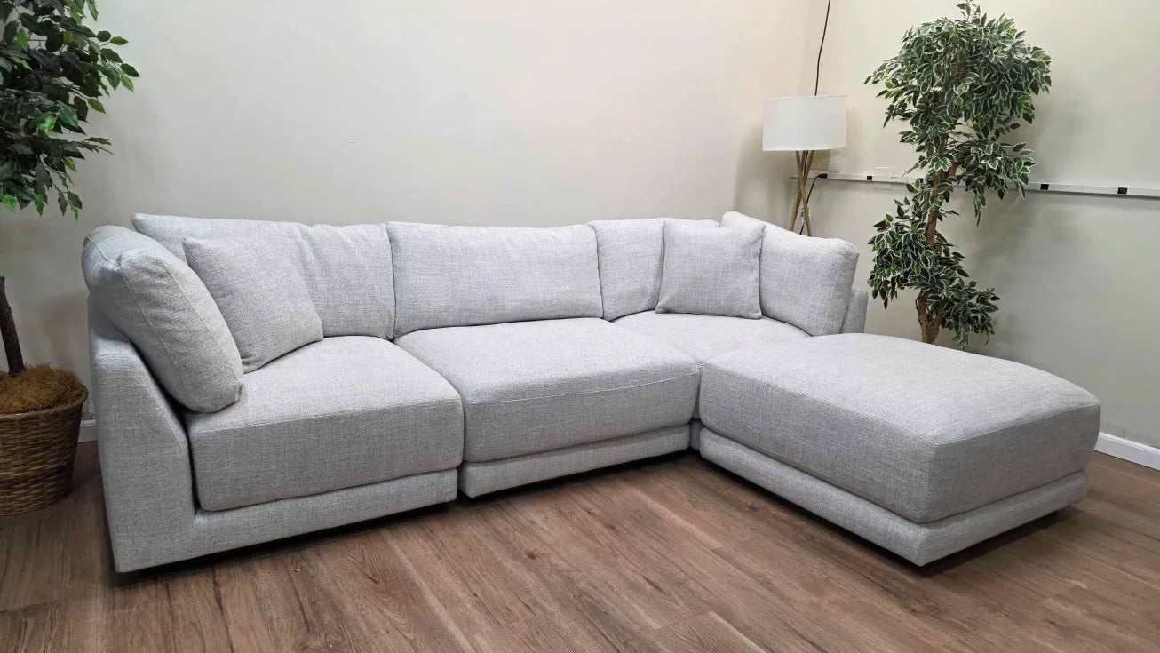 Dayna 4-piece Fabric Modular Sectional