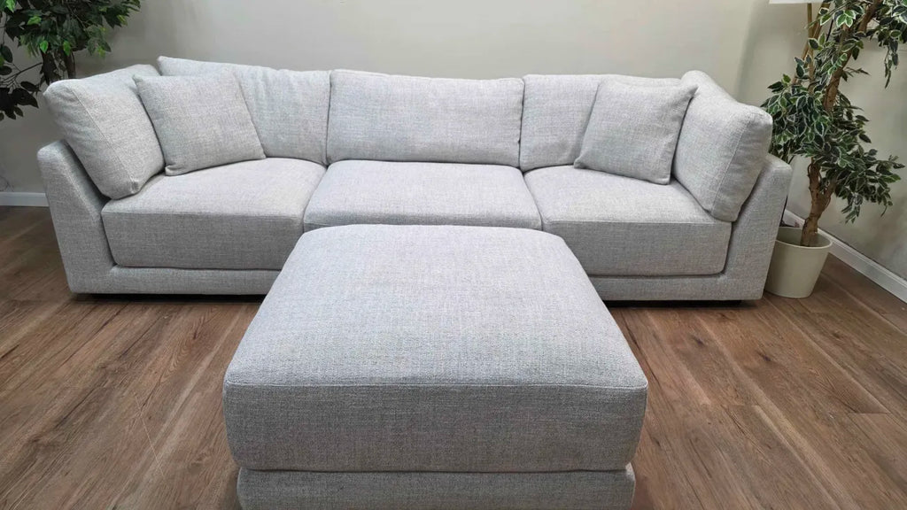 Dayna 4-piece Fabric Modular Sectional