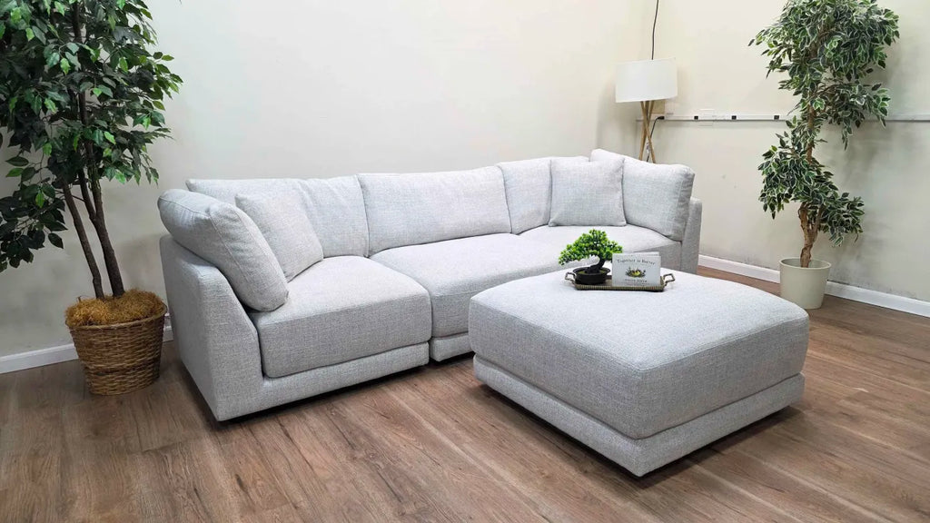 Dayna 4-piece Fabric Modular Sectional