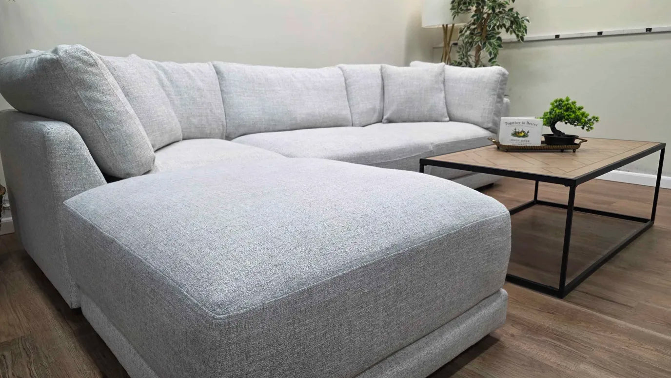 Dayna 4-piece Fabric Modular Sectional