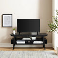 47" Japandi Solid Wood TV Stand