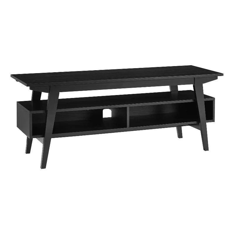 47" Japandi Solid Wood TV Stand