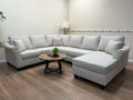 Brixton 3 Piece Sectional Couch - Biege