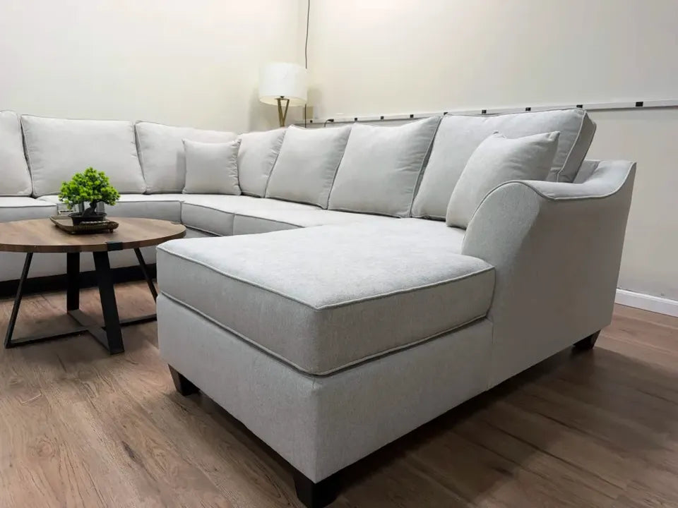 Brixton 3 Piece Sectional Couch - Biege