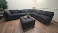 Thomasville Tisdale Modular Sectional 7-piece Dark Gray