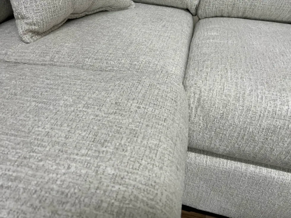 Haven White 3-Piece U-Shape Sectional Sofa