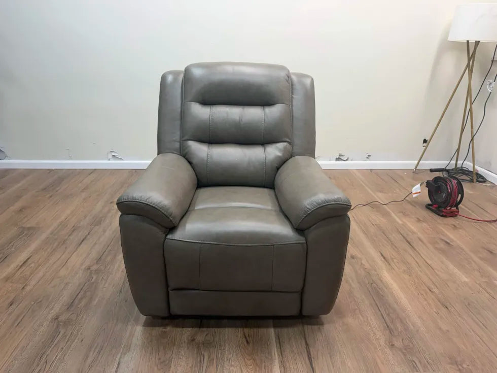 Mason Leather Power Recliner with Power Headrest