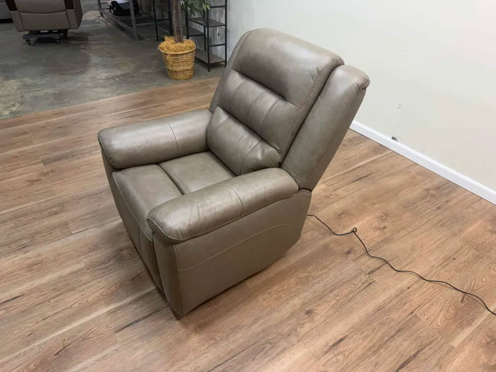 Mason Leather Power Recliner with Power Headrest