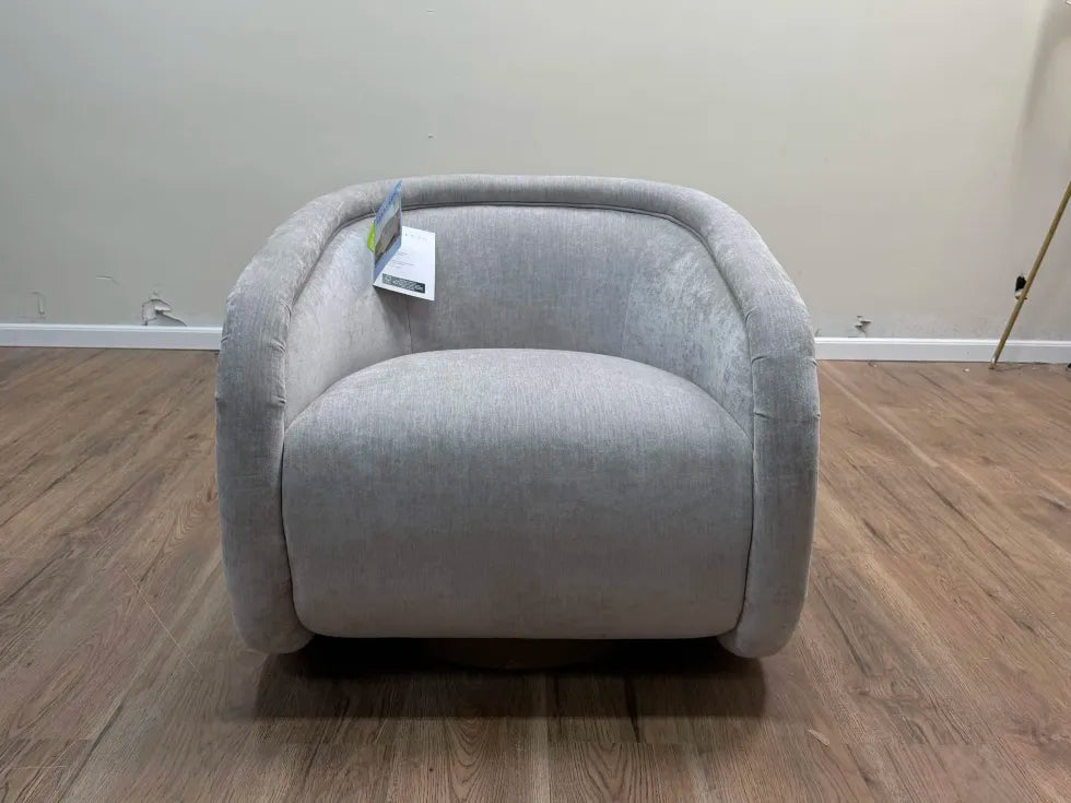 Henredon Aspen Hill Fabric Swivel Chair