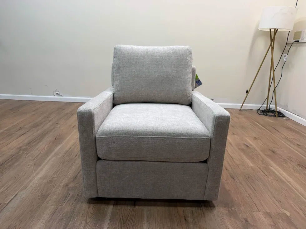 Henredon Marley Fabric Swivel Accent Chair
