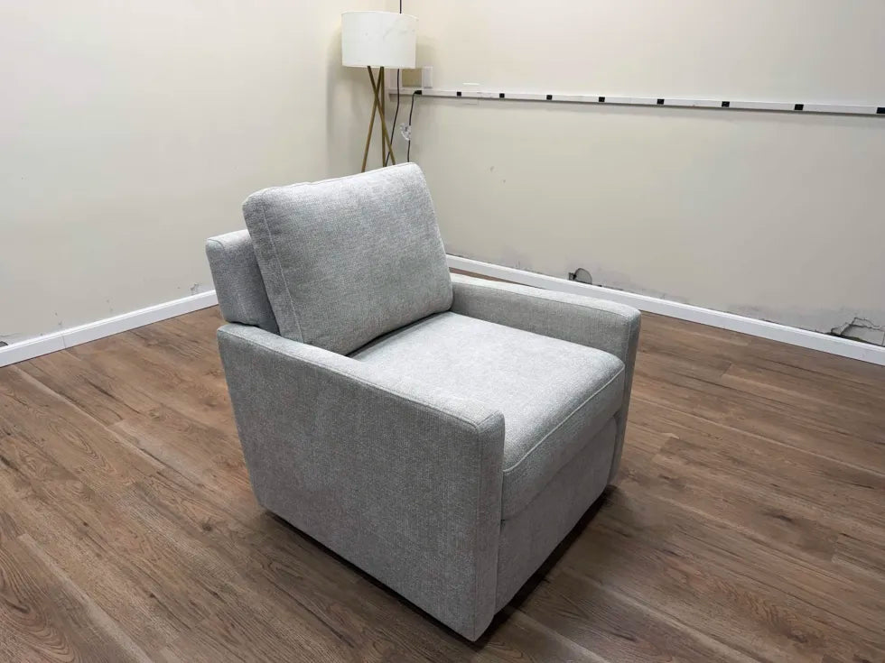 Henredon Marley Fabric Swivel Accent Chair