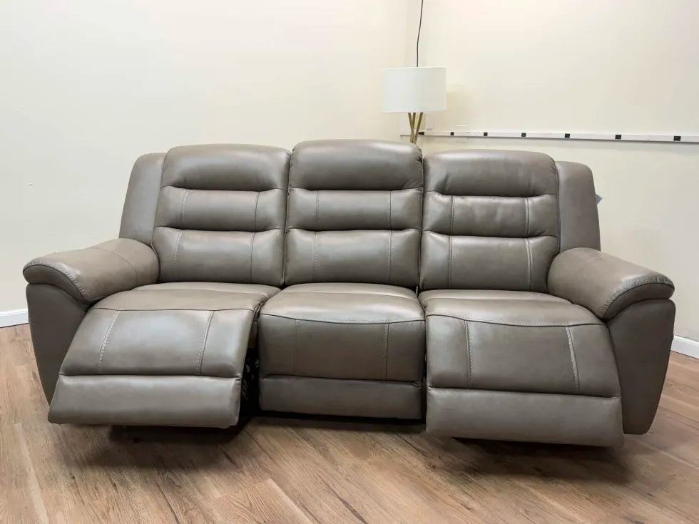 Mason Leather Power Reclining Sofa with Power Headrests