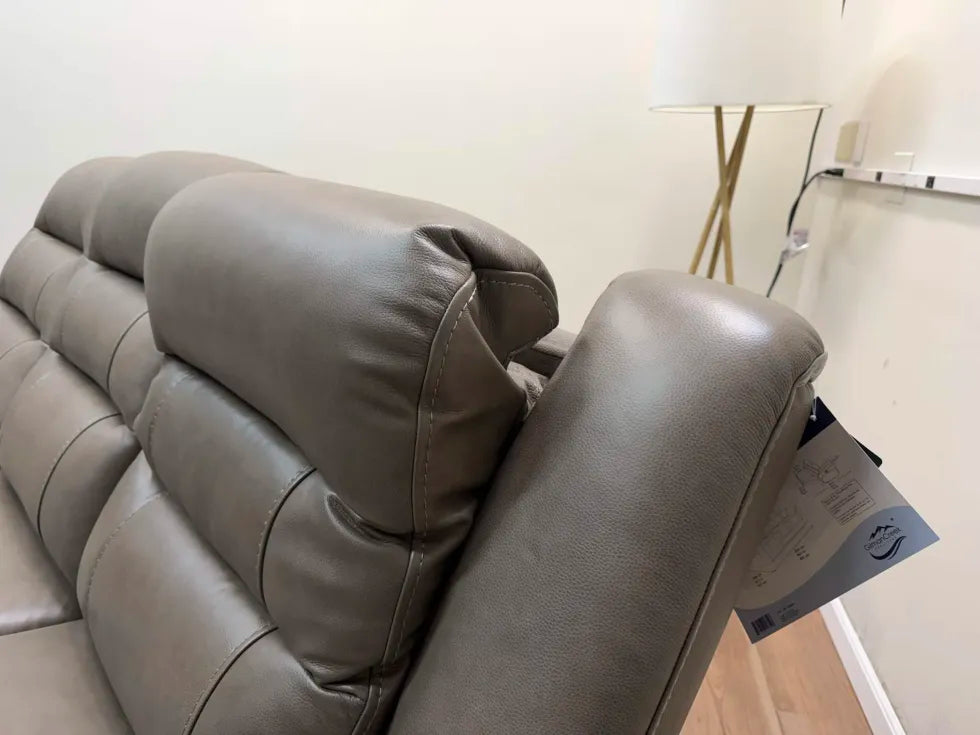 Mason Leather Power Reclining Sofa with Power Headrests