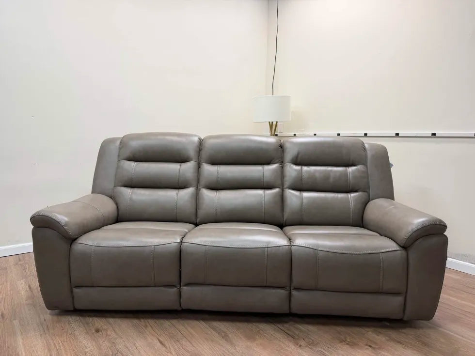 Mason Leather Power Reclining Sofa with Power Headrests