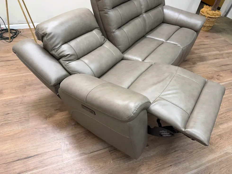 Mason Leather Power Reclining Sofa with Power Headrests