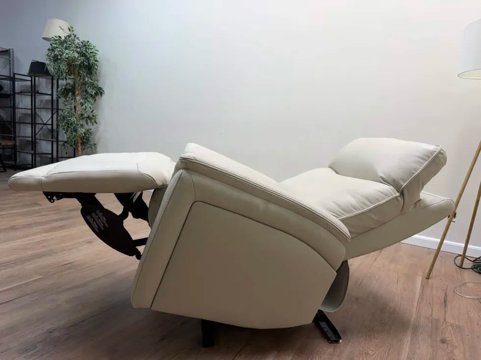 Sanders Leather Power Recliner with Power Headrest