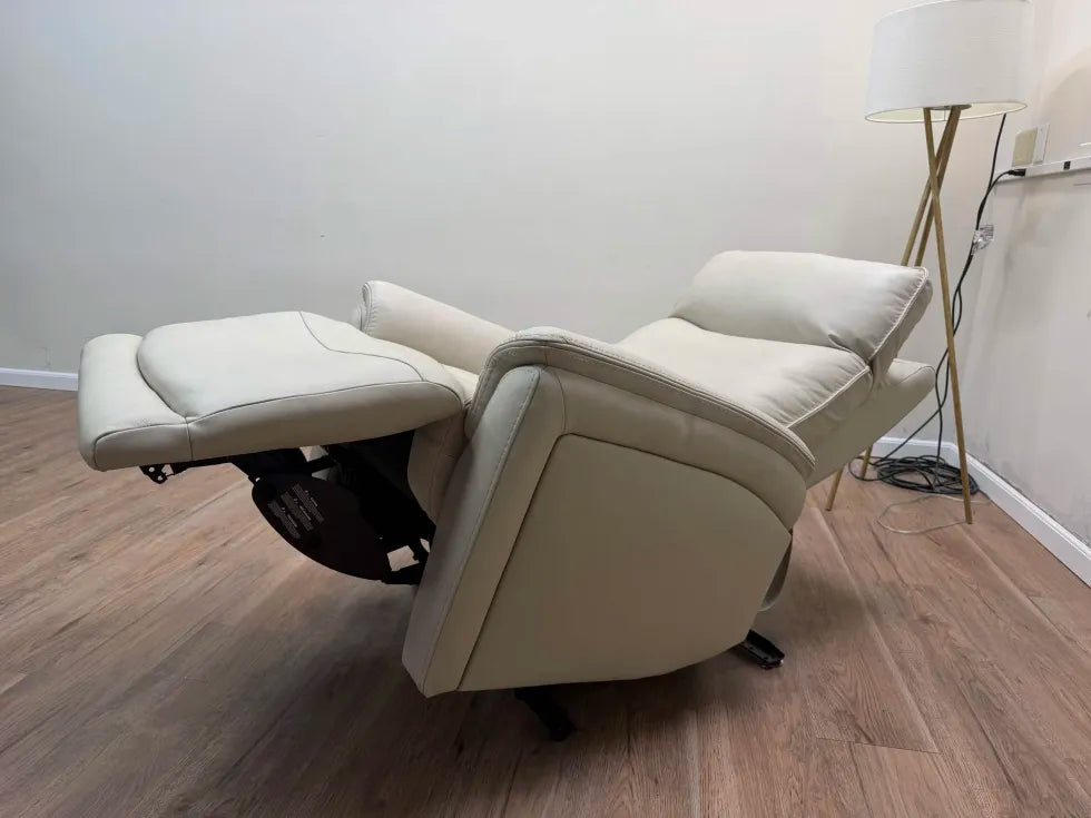 Sanders Leather Power Recliner with Power Headrest