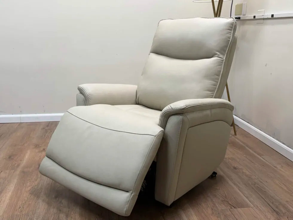 Sanders Leather Power Recliner with Power Headrest