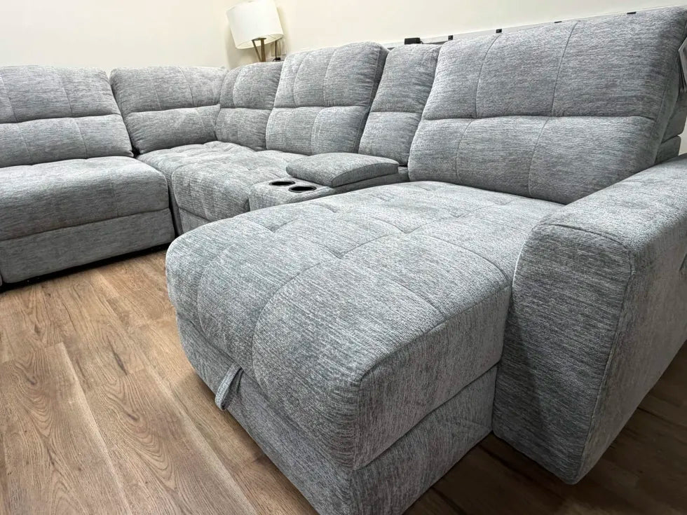 Emma Fabric Power Reclining Sectional