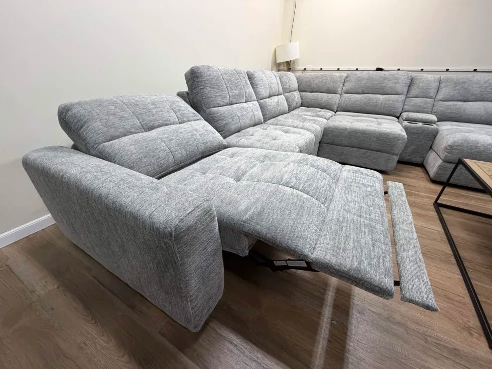 Emma Fabric Power Reclining Sectional