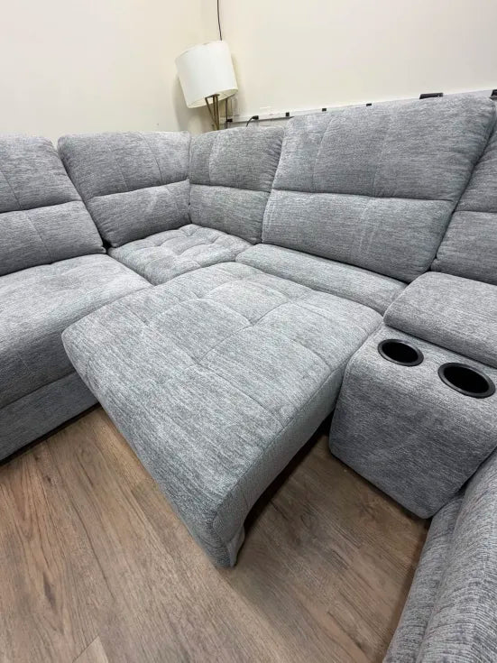 Emma Fabric Power Reclining Sectional