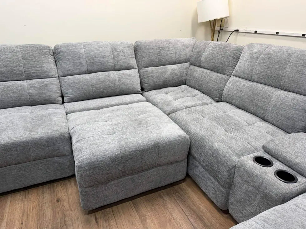 Emma Fabric Power Reclining Sectional