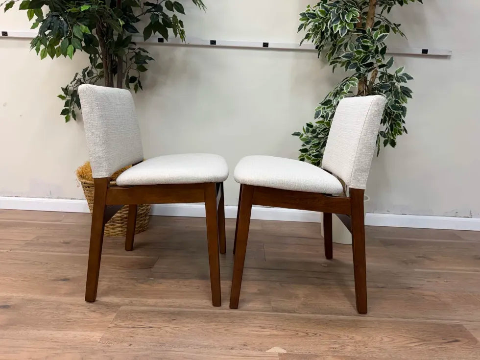 Nosh Dining Chair - Walnut and Chalk Gray