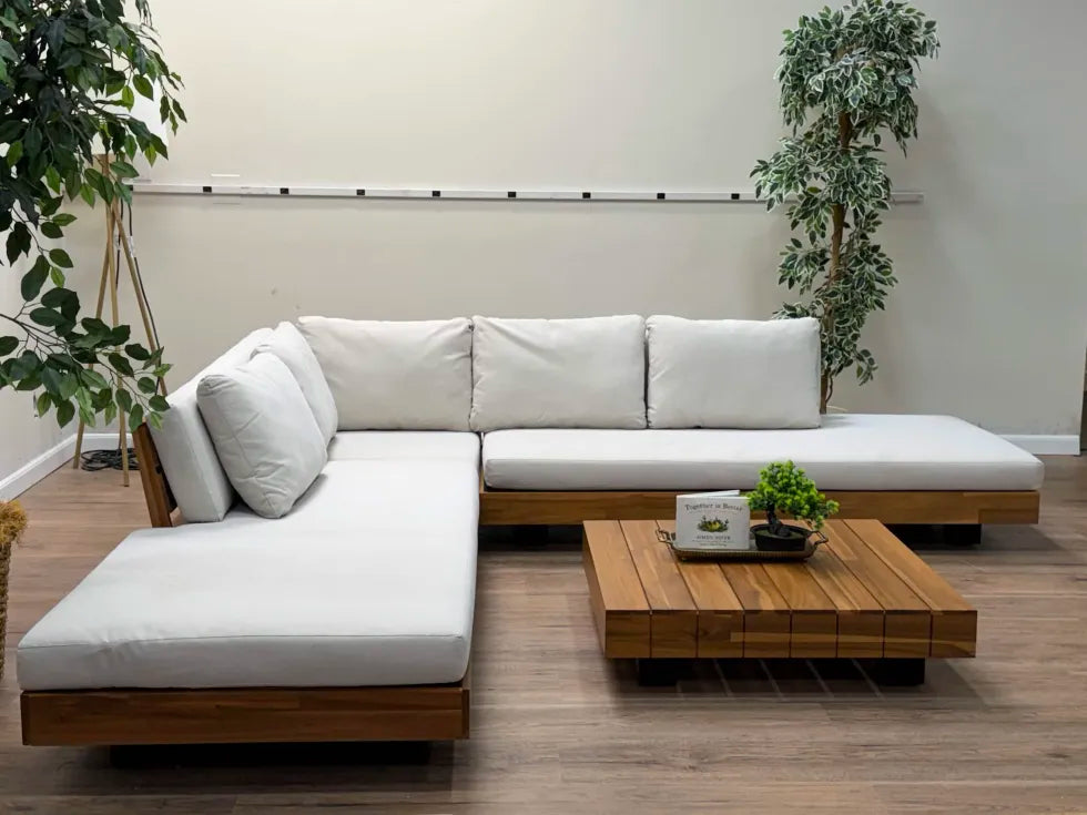 Article Lubek Outdoor Low Corner Sectional Set