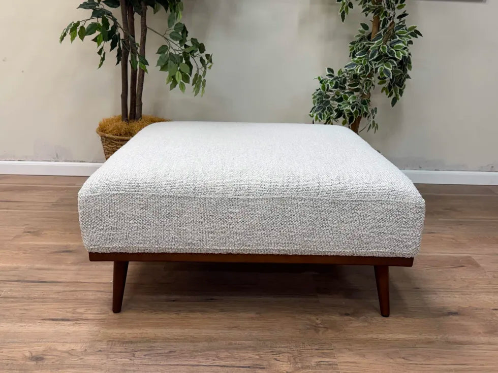 Article Rhett Ottoman- Pepper Ivory