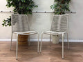 Zina Outdoor Stackable Dining Chair - Taupe