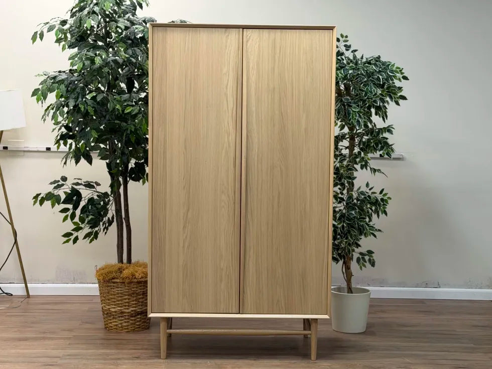Lenia Armoire - White Oak