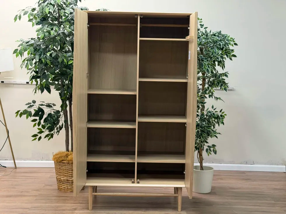 Lenia Armoire - White Oak