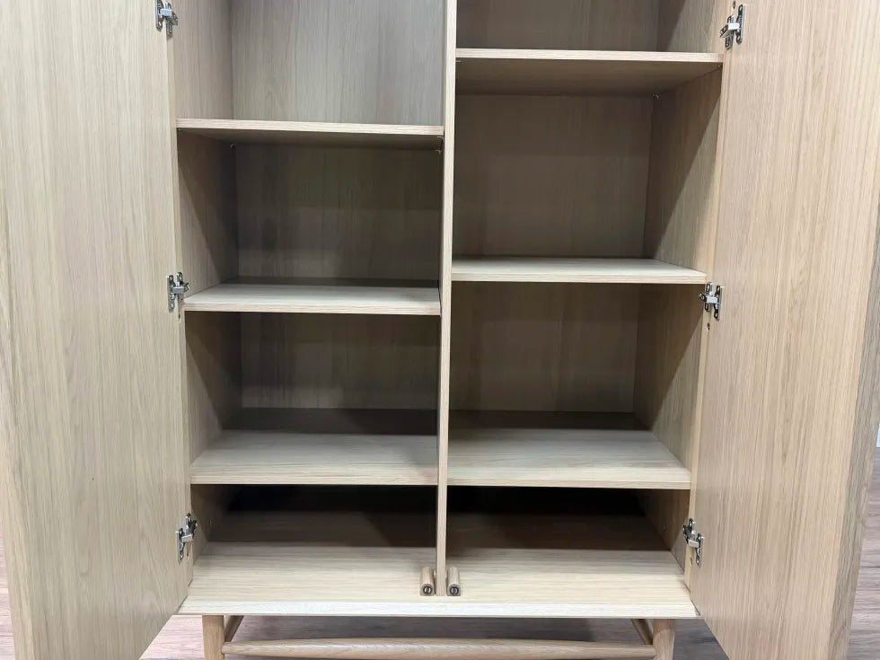 Lenia Armoire - White Oak