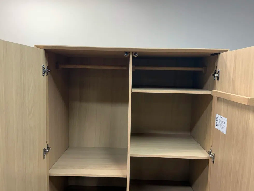 Lenia Armoire - White Oak