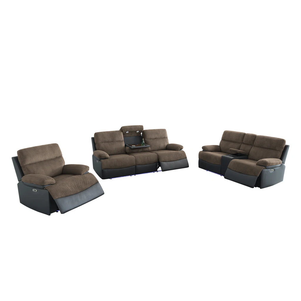 Oslo Power Reclining Sofa Set