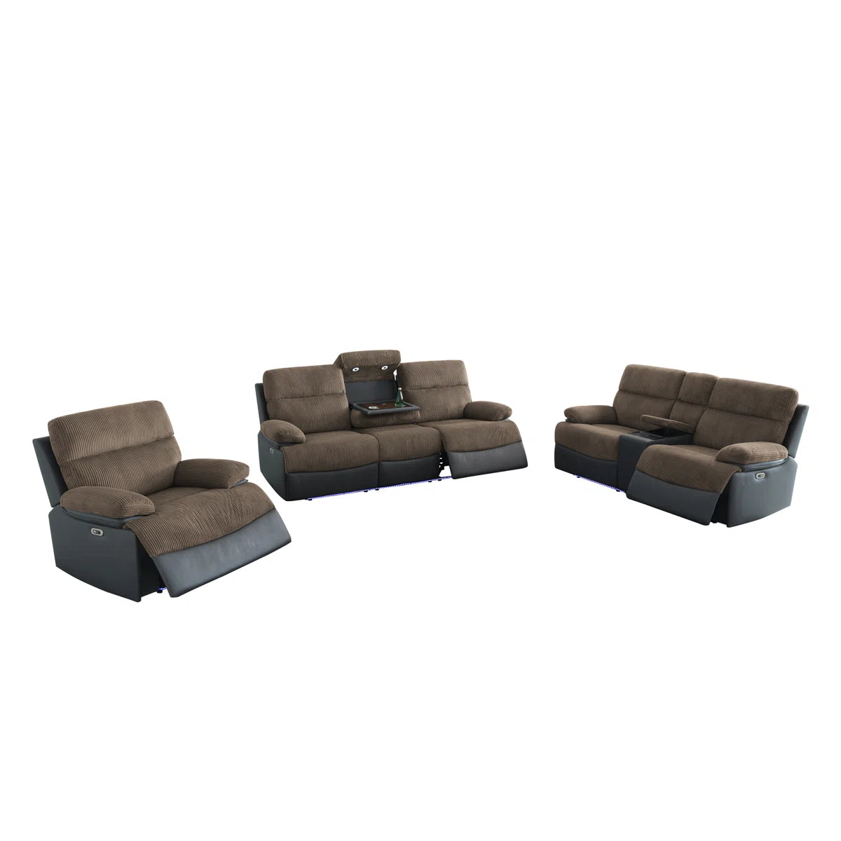 Oslo Power Reclining Sofa Set