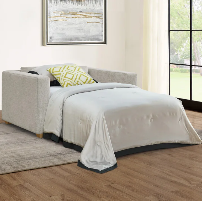 Thomasville Dillard Fabric Twin Size Convertible Sleeper Chair