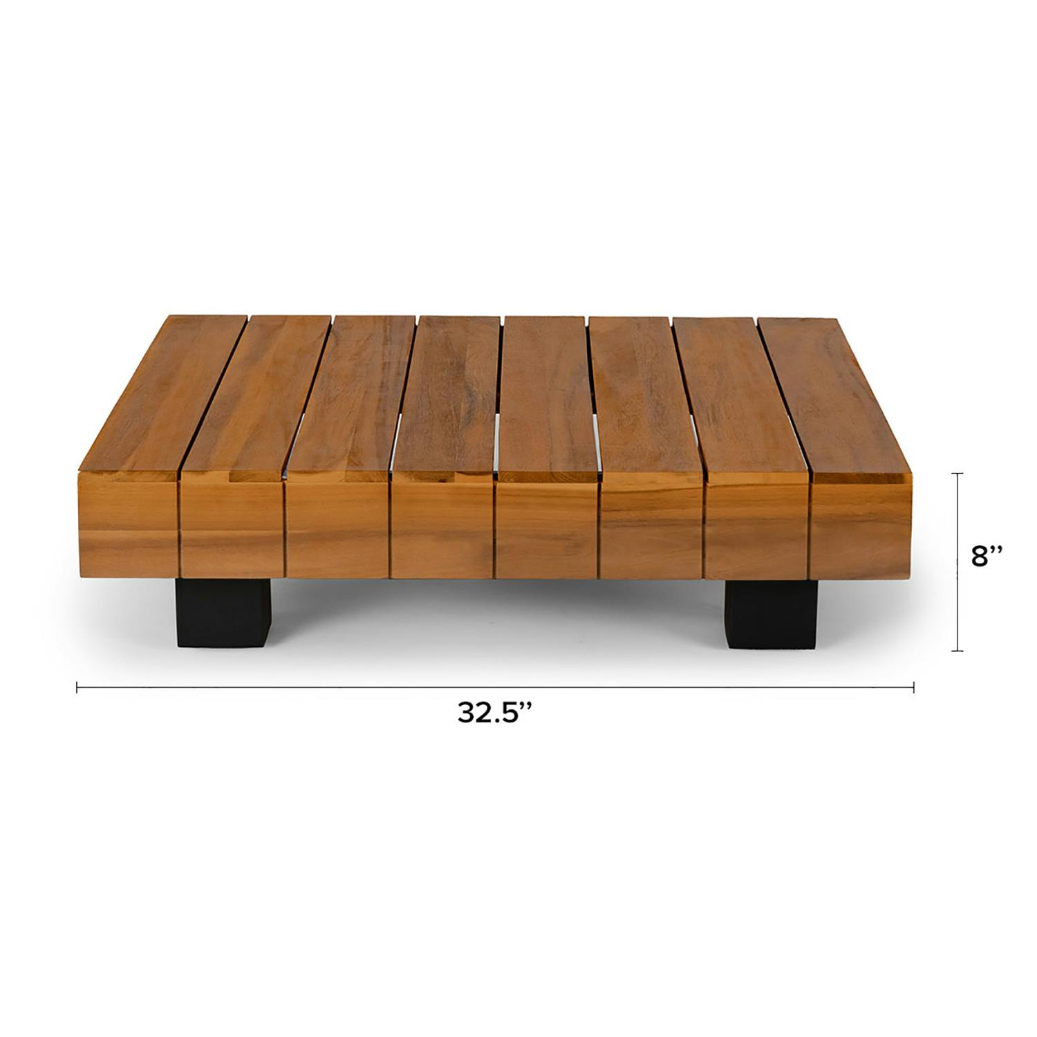 Lubek 32.5" Outdoor Coffee Table
