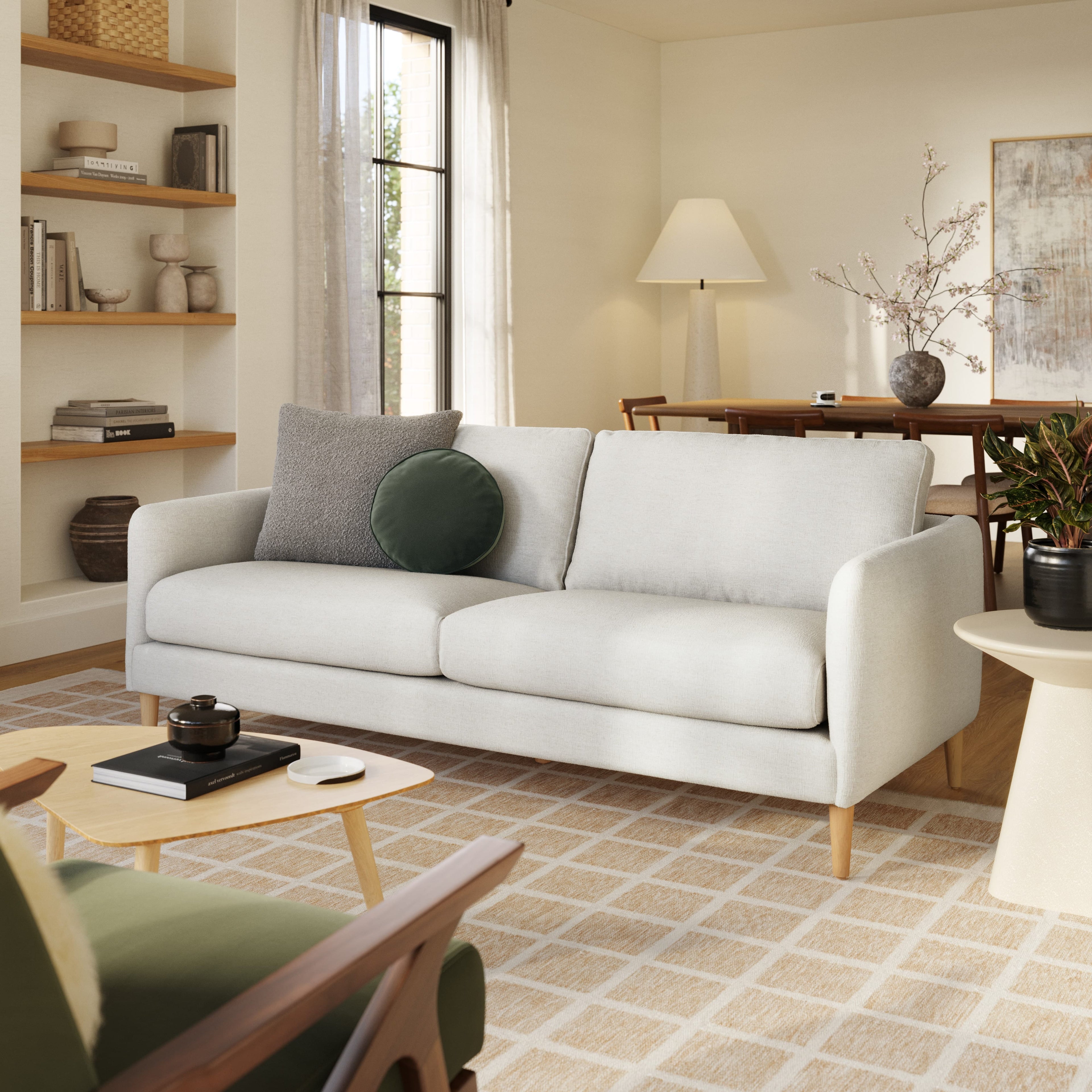 Hanson 80 Sofa - Harbor Ivory