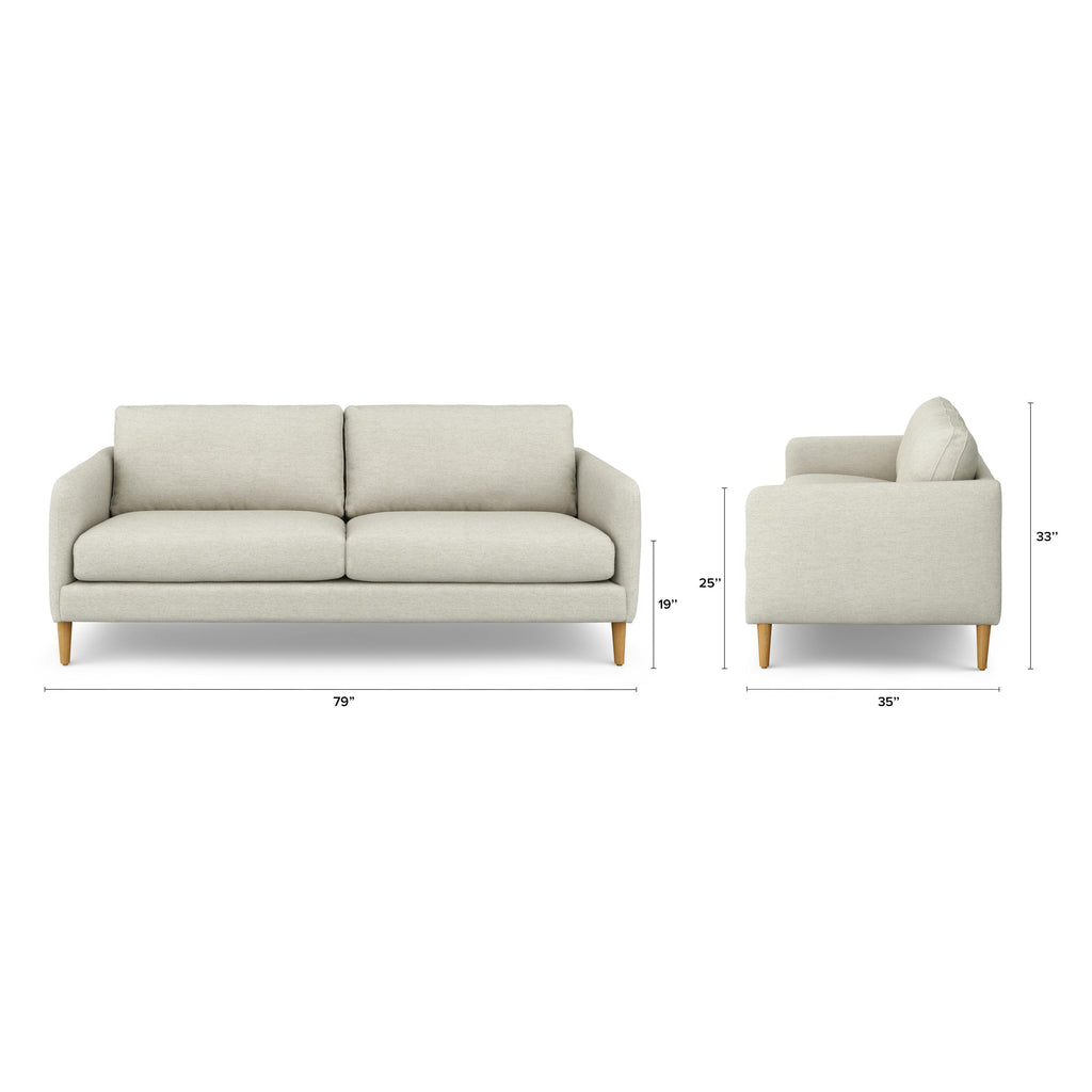 Hanson 80 Sofa - Harbor Ivory
