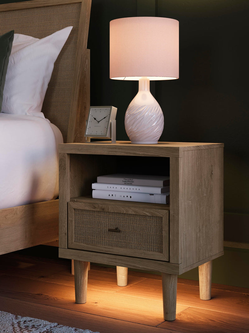 Cielden King Panel Headboard, Dresser, Mirror and Nightstand