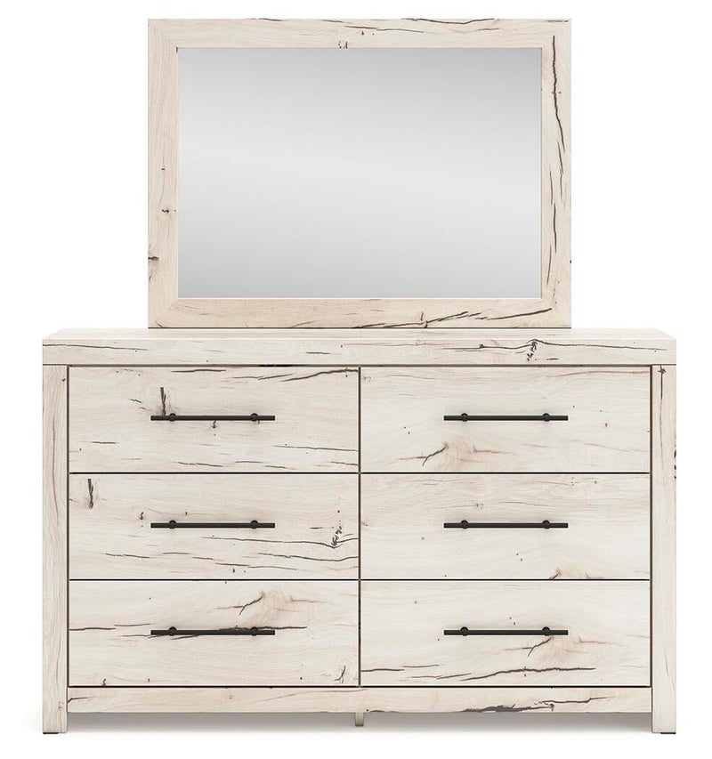 Lawroy Twin Panel Headboard, Dresser and Mirror