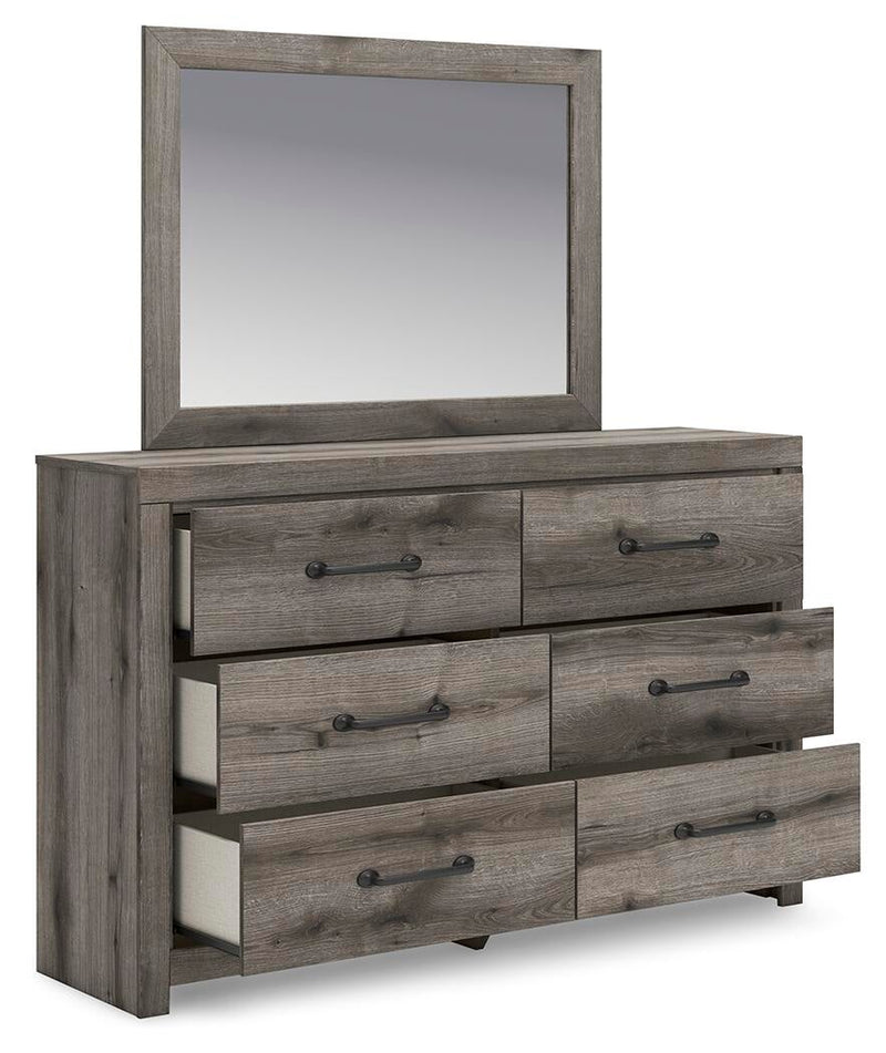 Urbanoore Twin Panel Bed, Dresser, Mirror and Nightstand