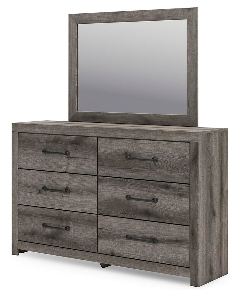 Urbanoore Full Panel Bed, Dresser and Mirror
