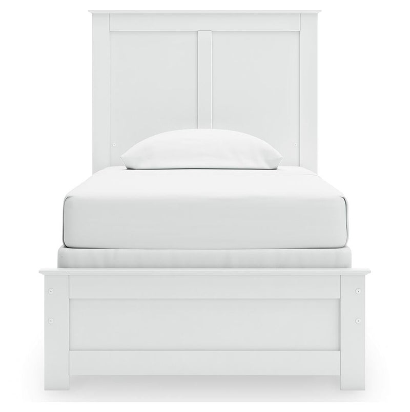Bostwick Shoals Twin Panel Bed, Dresser and Mirror