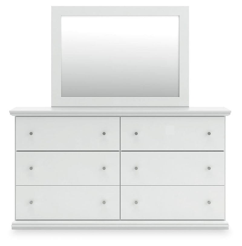 Bostwick Shoals Full Panel Bed, Dresser and Mirror