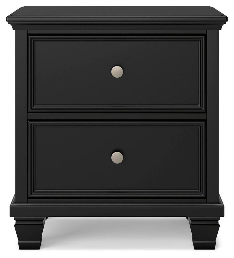 Lanolee Full Panel Storage Bed, Dresser, Mirror and Nightstand