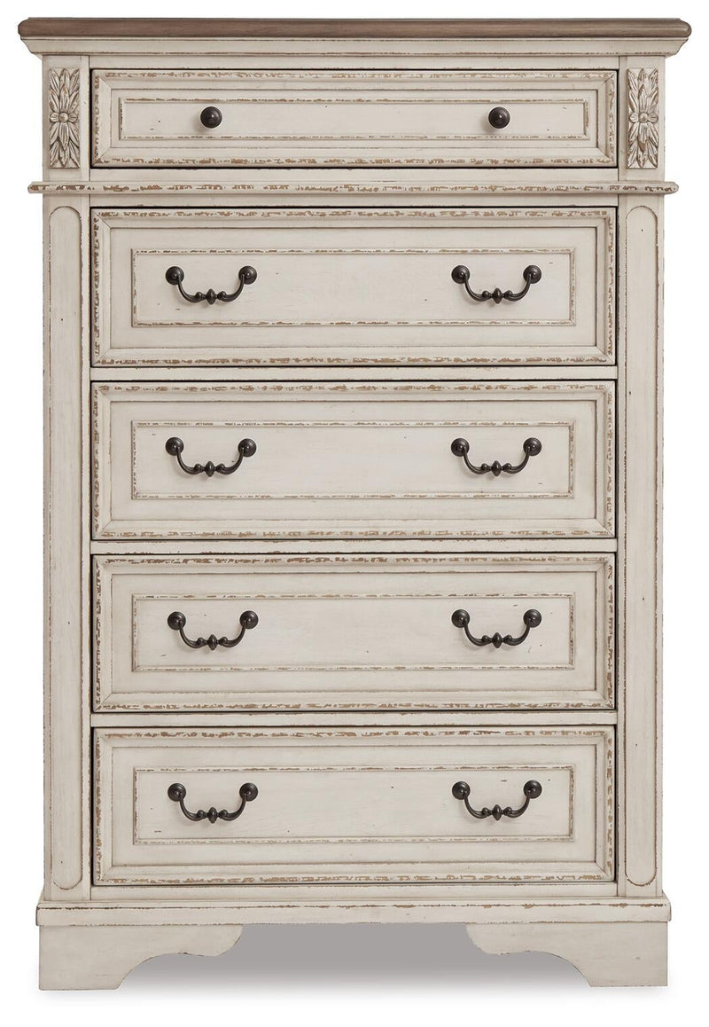 Realyn Five Drawer Chest